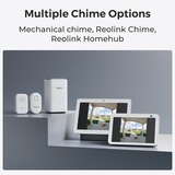 Reolink Reolink D340B with Chime+64GB SD Card, Sonnette de porte Noir