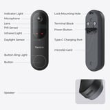 Reolink Reolink D340B with Chime+64GB SD Card, Sonnette de porte Noir