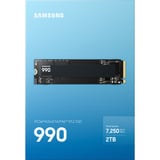 Samsung 990 2 To SSD MZ-V9V2T0BW, PCIe Gen 4.0 x4, NVMe 2.0
