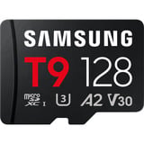 Samsung T9 microSDXC 128 Go, Carte mémoire Noir