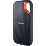 SanDisk Extreme Portable V2, 4 To SSD externe Noir/Orange, SDSSDE61-4T00-G25, USB-C