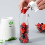 Severin Mixer Smoothie Mix & Go, Blender Blanc/Vert, 3735