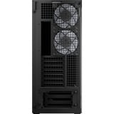 ARCTIC Xtender (Mirror Black) boîtier midi tower Noir | 2x USB-A | 1x USB-C | RGB | Verre Trempé