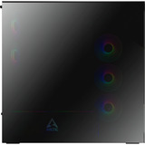 ARCTIC  boîtier midi tower Noir | 2x USB-A | 1x USB-C | RGB | Verre Trempé