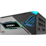ASUS ROG -THOR-1200P3-GAMING unité d'alimentation d'énergie 20+4 pin ATX ATX Noir alimentation  modulaire 1200 watt Noir, 1x 12V-2x6, 4x PCIe, 1200 W, 100 - 240 V, Actif, 125 W, 1200 W, 125 W