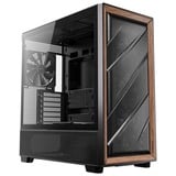 Antec FLUX boîtier midi tower Noir | 2x USB-A | 1x USB-C | Window