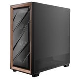 Antec FLUX boîtier midi tower Noir | 2x USB-A | 1x USB-C | Window