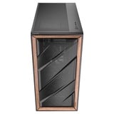 Antec FLUX boîtier midi tower Noir | 2x USB-A | 1x USB-C | Window