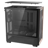 Antec FLUX boîtier midi tower Noir | 2x USB-A | 1x USB-C | Window