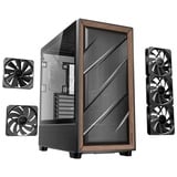 Antec FLUX boîtier midi tower Noir | 2x USB-A | 1x USB-C | Window