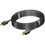 Club 3D Certifié HDMI Ultra High Speed, Câble Noir, 5 mètres, 4K 120Hz, 8K 60Hz