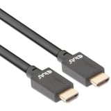 Club 3D Certifié HDMI Ultra High Speed, Câble Noir, 5 mètres, 4K 120Hz, 8K 60Hz