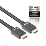 Club 3D Certifié HDMI ultra-haute vitesse, Câble Noir, 5 mètres, 4K 120Hz, 8K 60Hz