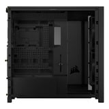 Corsair FRAME 5000D WOOD RS boîtier midi tower Noir/bois | 3x USB-C | Window
