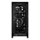 Corsair FRAME 5000D WOOD RS boîtier midi tower Noir/bois | 3x USB-C | Window