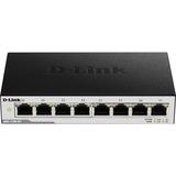 D-Link DGS-1100-08V2 commutateur réseau Géré L2 Gigabit Ethernet (10/100/1000) Noir, Switch Géré, L2, Gigabit Ethernet (10/100/1000)