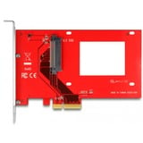 DeLOCK Carte PCI Express x4 vers 1 x U.3 interne, Carte d'interface 