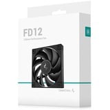 DeepCool FD12 120x120x25, Ventilateur de boîtier Noir