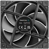 DeepCool FD12, Ventilateur de boîtier Noir, Connecteur de ventilateur PWM à 4 broches