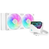 DeepCool LT240 ARGB, Watercooling Blanc, Connecteur de ventilateur PWM à 4 broches