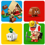 LEGO 72040, Super Mario - Camp du capitaine Toad, Jouets de construction 