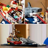 LEGO Ideas - Les Dents de la mer, Jouets de construction 21350