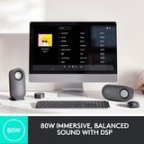 Logitech Z407, Haut-parleur Noir, Bluetooth