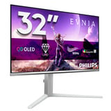 Philips 31.5" 4K Ultra HD Moniteur gaming Blanc, 1x DisplayPort, 2x HDMI, 2x USB-C, 2x USB-A, 165 Hz