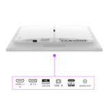 Philips Evnia 6000 32M2N6901A 31.5" 4K Ultra HD Moniteur gaming Blanc, 1x DisplayPort, 2x HDMI, 2x USB-C, 2x USB-A, 165 Hz, 2x HDMI, 1x DisplayPort, USB-C, Audio, 165 Hz