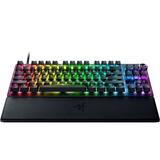 Razer Huntsman V3 Pro TKL RGB clavier gaming mécanique Noir, Layout US (QWERTY), Razer Analog Optical Gen 2, 80% (TKL), Double-shot PBT
