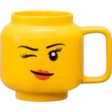 Mug LEGO en céramique - tête de fille clignotante, grand modèle, Coupe
