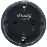 Shelly Plug PM Gen3, Prise de courant Noir, Wi-Fi, Bluetooth, 16 A, monitoring