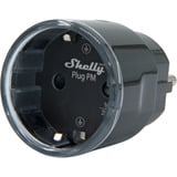 Shelly Plug PM Gen3, Prise de courant Noir, Wi-Fi, Bluetooth, 16 A, monitoring