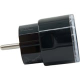 Shelly Plug PM Gen3, Prise de courant Noir, Wi-Fi, Bluetooth, 16 A, monitoring
