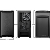be quiet! PURE BASE 501 LX boîtier midi tower Noir | 2x USB-A | 1x USB-C | RGB | Verre Trempé