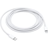 Apple USB-C vers Lightning, Câble Blanc, 2 mètres
