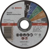 Bosch Disques à tronçonner Multi Construction – Rapido, Disque de coupe 12,5 cm, Multicolore, 1 mm, 1 pièce(s)