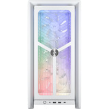 Corsair FRAME 4000X RS White boîtier midi tower Blanc | 2x USB-A | 1x USB-C | RGB | Verre trempé