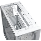 Corsair FRAME 4000X RS White boîtier midi tower Blanc | 2x USB-A | 1x USB-C | RGB | Verre trempé