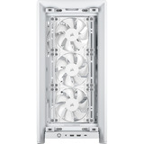 Corsair FRAME 4000X RS White boîtier midi tower Blanc | 2x USB-A | 1x USB-C | RGB | Verre trempé