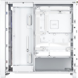 Corsair FRAME 4000X RS White boîtier midi tower Blanc | 2x USB-A | 1x USB-C | RGB | Verre trempé