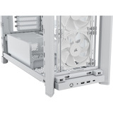 Corsair FRAME 4000X RS boîtier midi tower Blanc | 2x USB-A | 1x USB-C | RGB | Verre trempé