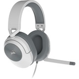 Corsair HS55 SURROUND, Casque gaming Blanc/gris