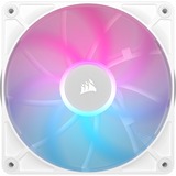 Corsair iCUE RX140 RGB Dual Kit, Ventilateur de boîtier Blanc, 4 broches PWM