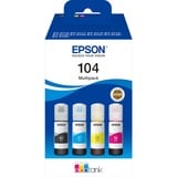 Epson Multipack EcoTank 104, Encre C13T00P640, Noir, Cyan, Magenta, Jaune
