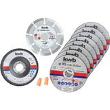 KWB Molettes de tronçonnage, set de départ 115mm, Disque de coupe 10 pièces
