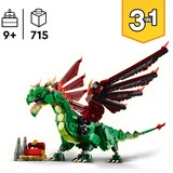LEGO Créateur 3-en-1 - Dragon médiéval, Jouets de construction 31161