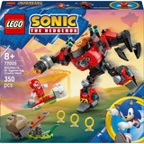 LEGO Knuckles contre l’Egg Crusher de Dr. Eggman, Jouets de construction 