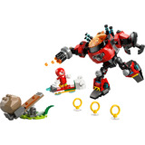 LEGO Knuckles contre l’Egg Crusher de Dr. Eggman, Jouets de construction 