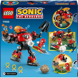 LEGO Knuckles contre l’Egg Crusher de Dr. Eggman, Jouets de construction 